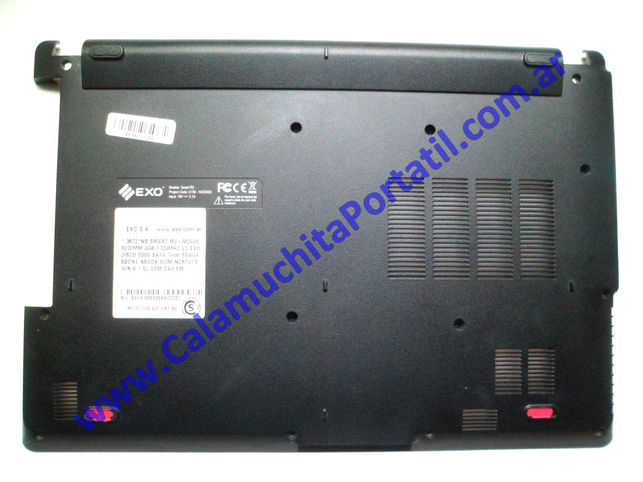 Carcasa Base EXO Smart R3-M2445 - C150-NCID403 ⋆ Calamuchita Portátil Carcasa Base EXO Smart R3-M2445 - C150-NCID403