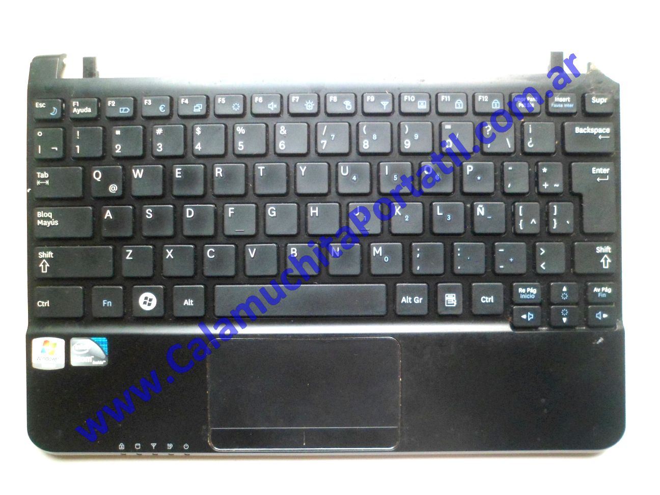 Carcasa Teclado Samsung NC110 - NP-NC110 ⋆ Calamuchita Portátil Carcasa Teclado Samsung NC110 - NP-NC110