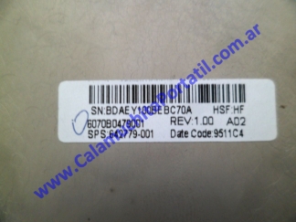 Carcasa Tapa HP EliteBook 8460p - SM996UC#ABD