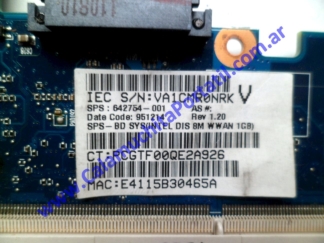Mother HP EliteBook 8460p - SM996UC#ABD