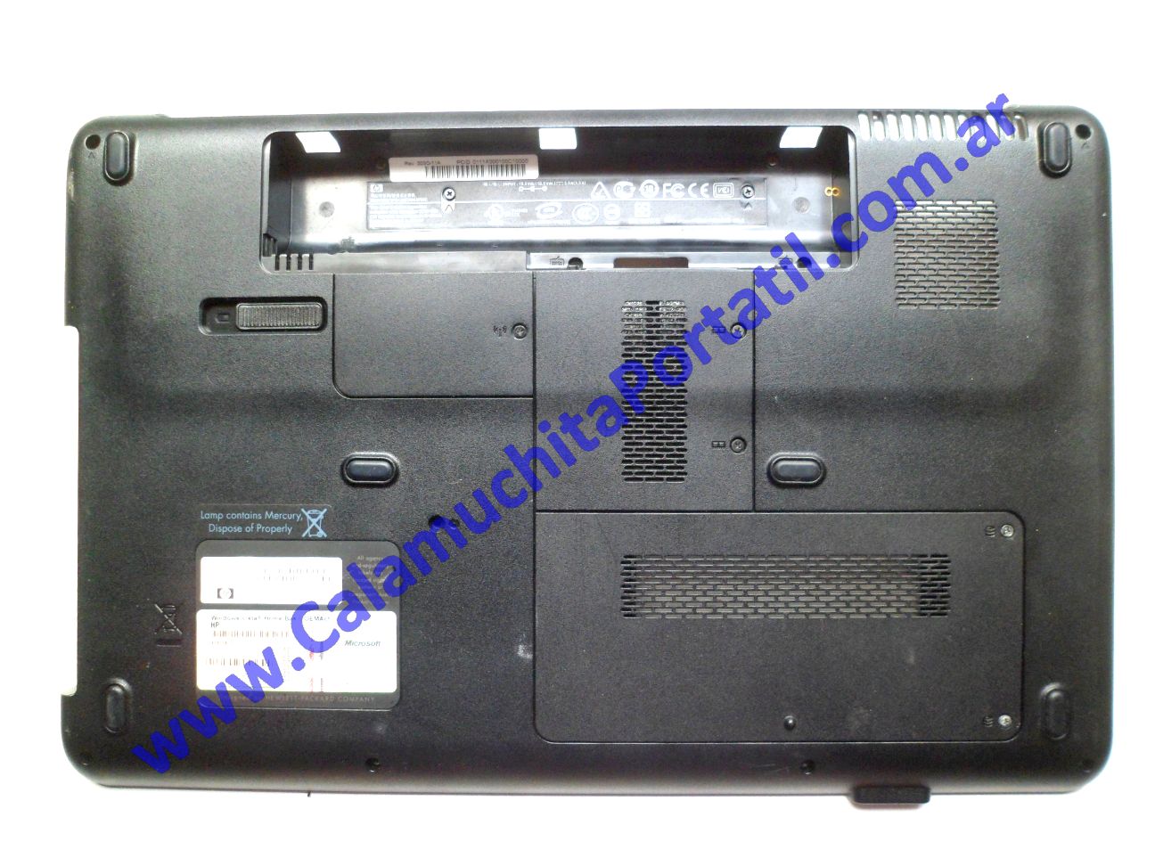 Carcasa Base HP G60 244DX - NM342UA#ABA ⋆ Calamuchita Portátil Carcasa Base HP G60 244DX - NM342UA#ABA