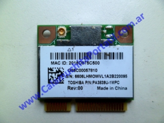 Placa Wifi Toshiba Satellite C855D-S5110 - PSCBUU-0002006