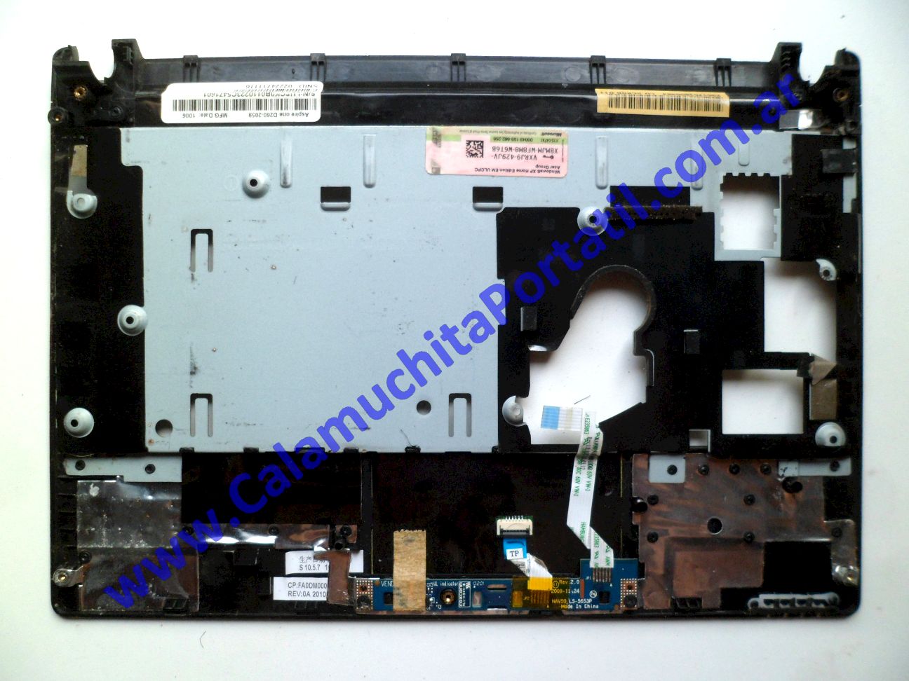 Carcasa Teclado Acer Aspire One D260-2059 - NAV70 ⋆ Calamuchita Portátil Carcasa Teclado Acer Aspire One D260-2059 - NAV70
