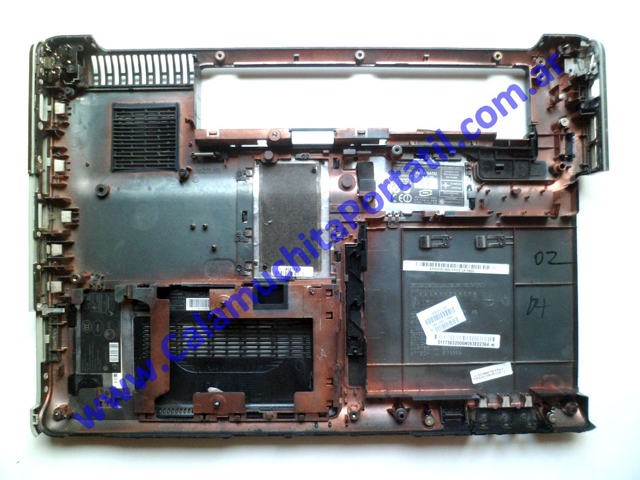 Carcasa Base HP Pavilion dv4-1213la - NL277LA#ABM ⋆ Calamuchita Portátil Carcasa Base HP Pavilion dv4-1213la - NL277LA#ABM