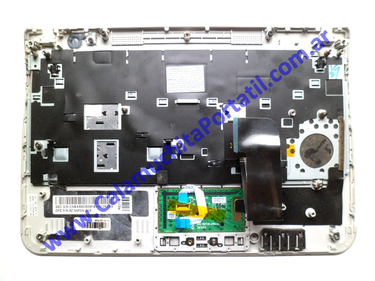 Carcasa Teclado Samsung NF310 - NP-NF310 ⋆ Calamuchita Portátil Carcasa Teclado Samsung NF310 - NP-NF310
