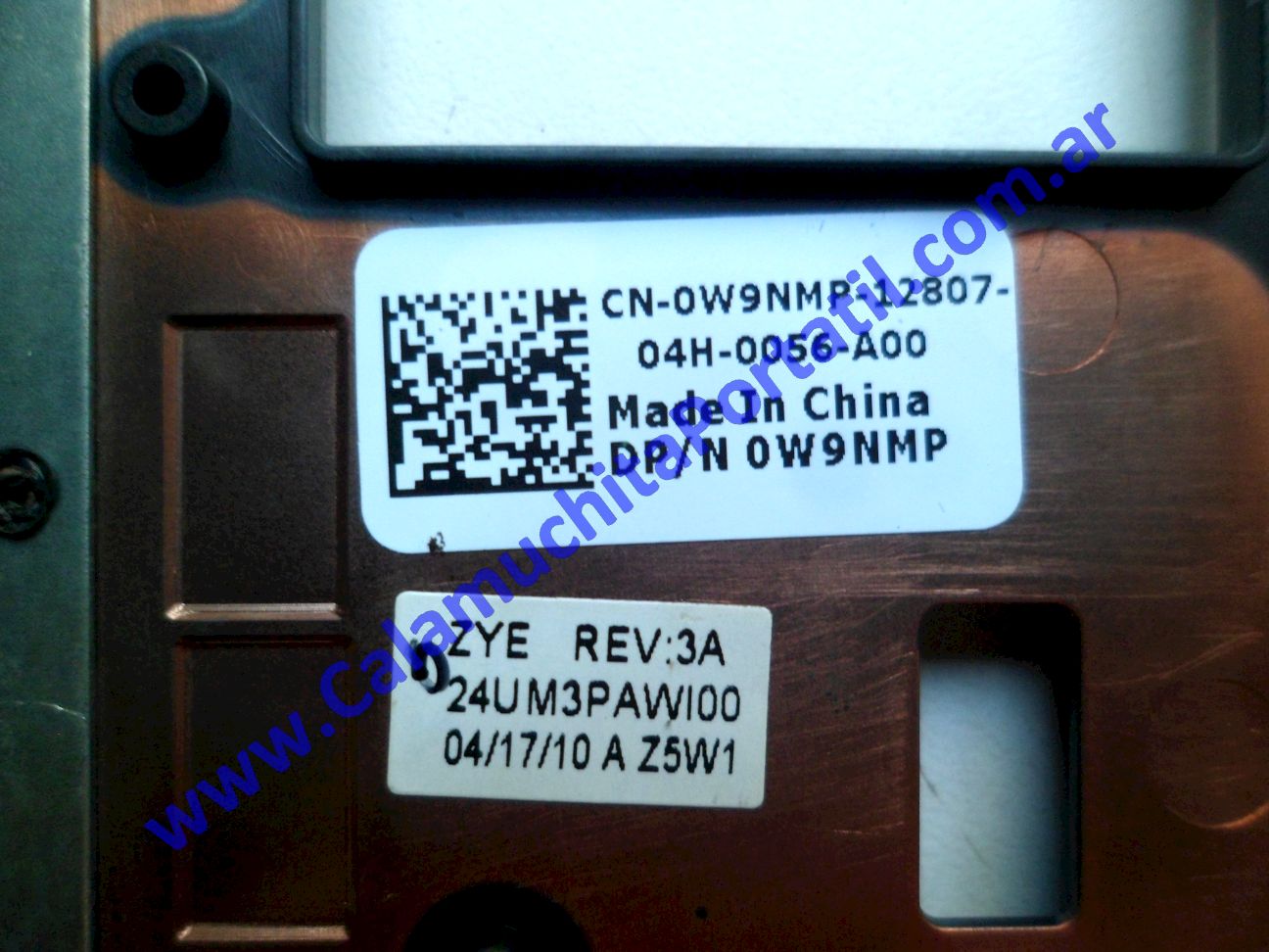 Carcasa Teclado Dell Inspiron 1464 - P09G ⋆ Calamuchita Portátil Carcasa Teclado Dell Inspiron 1464 - P09G