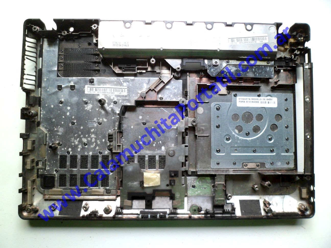 Carcasa Base Lenovo G470 - 20078 ⋆ Calamuchita Portátil Carcasa Base Lenovo G470 - 20078