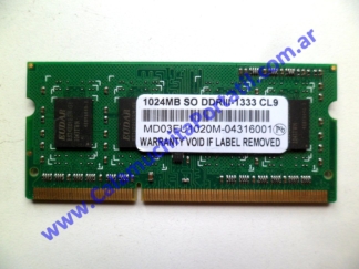Memoria Lenovo G470 - 20078