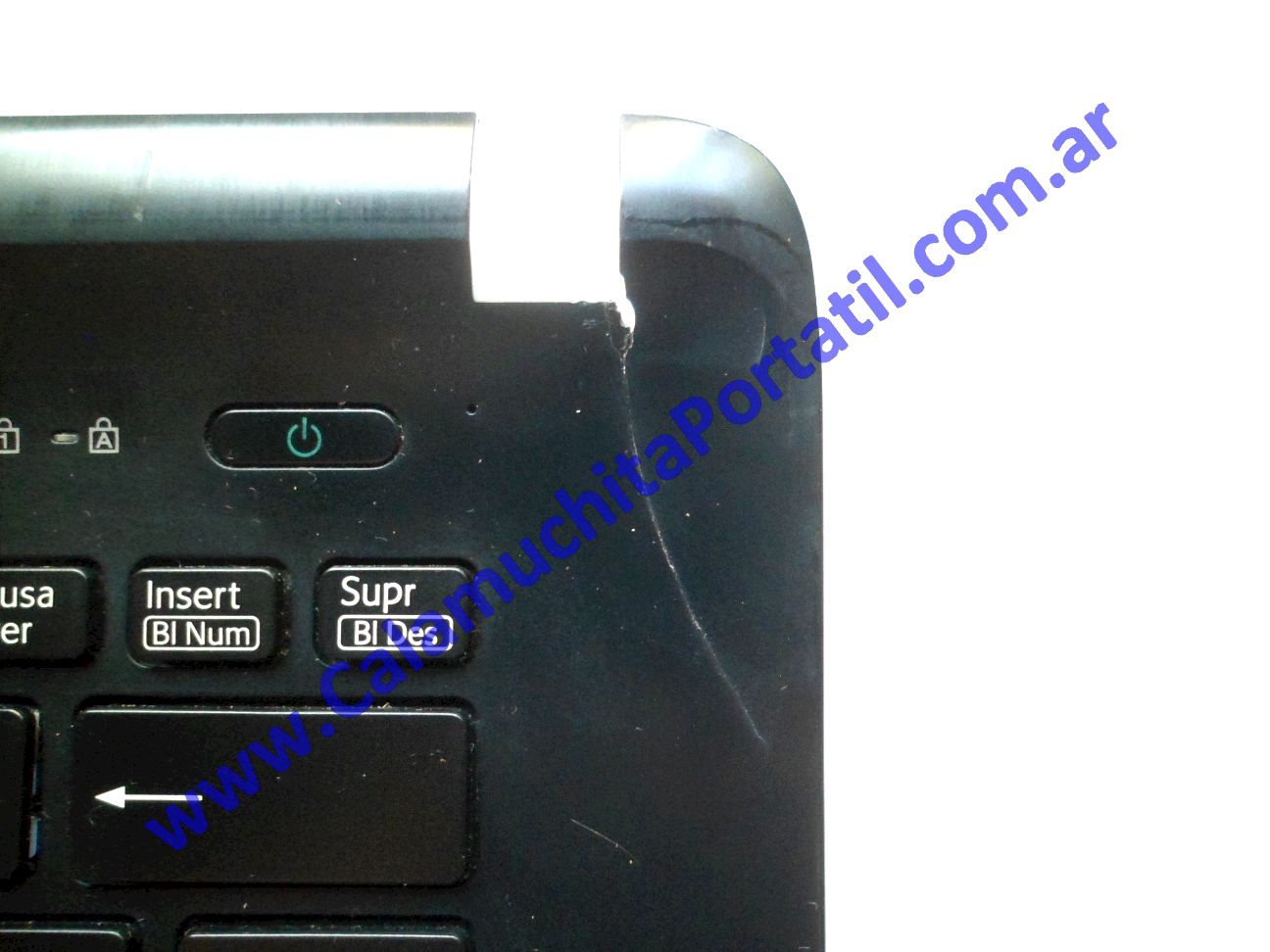 Carcasa Teclado Sony Vaio SVF142C29U - SVF14214CLB ⋆ Calamuchita Portátil Carcasa Teclado Sony Vaio SVF142C29U - SVF14214CLB