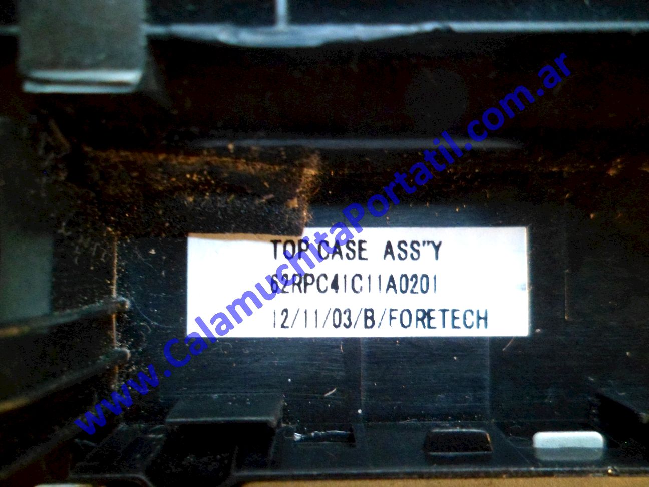 Carcasa Teclado Positivo BGH C-500 - C 570 3D - C-8197 ⋆ Calamuchita Portátil Carcasa Teclado Positivo BGH C-500 - C 570 3D - C-8197