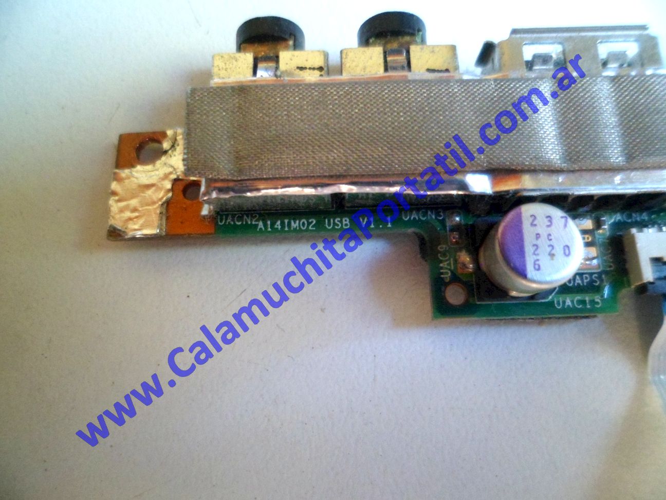 Placa USB Positivo BGH C-500 - C 570 3D - C-8197 ⋆ Calamuchita Portátil Placa USB Positivo BGH C-500 - C 570 3D - C-8197