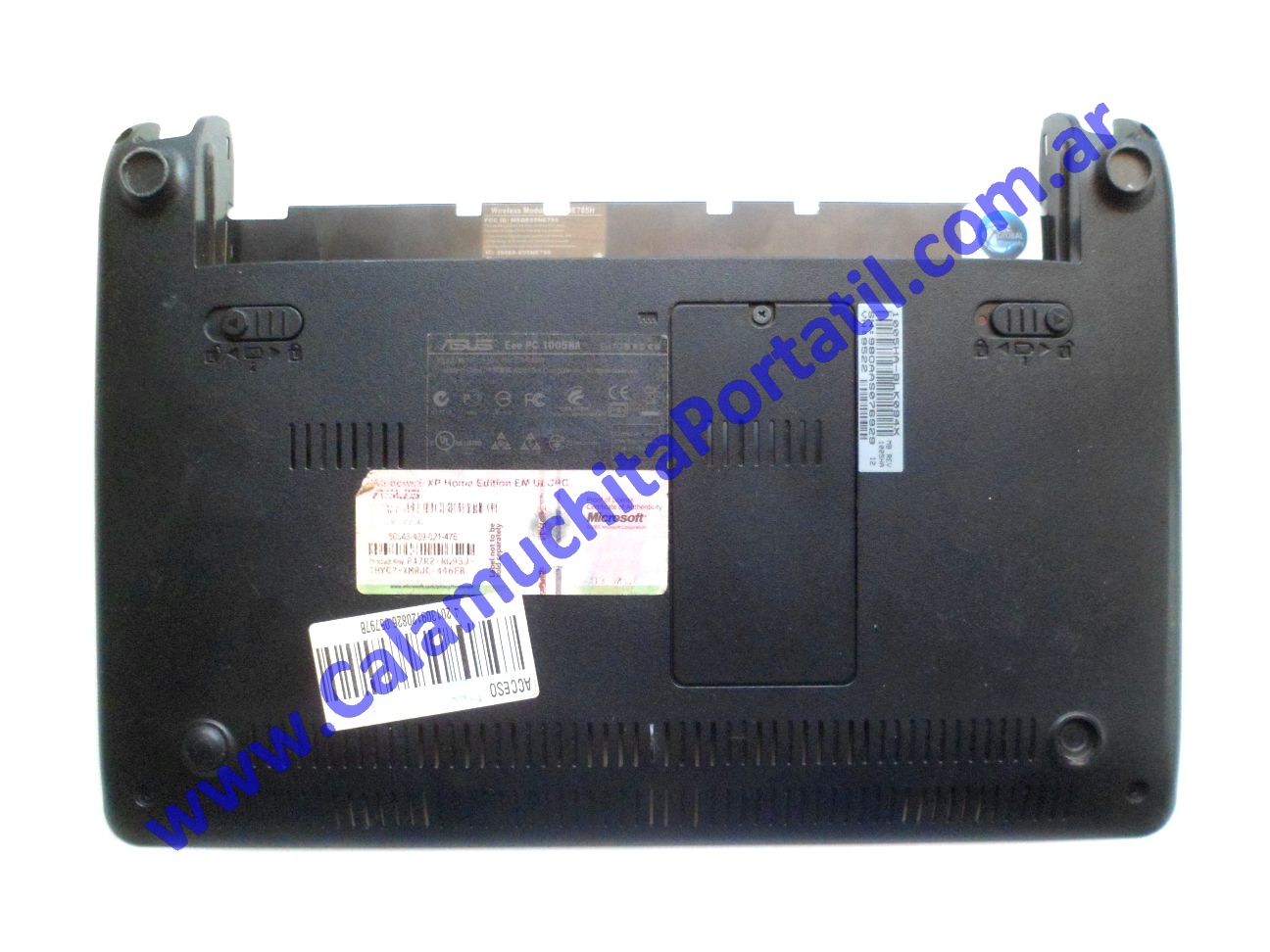 Carcasa Base Asus Eee PC 1005HA ⋆ Calamuchita Portátil Carcasa Base Asus Eee PC 1005HA