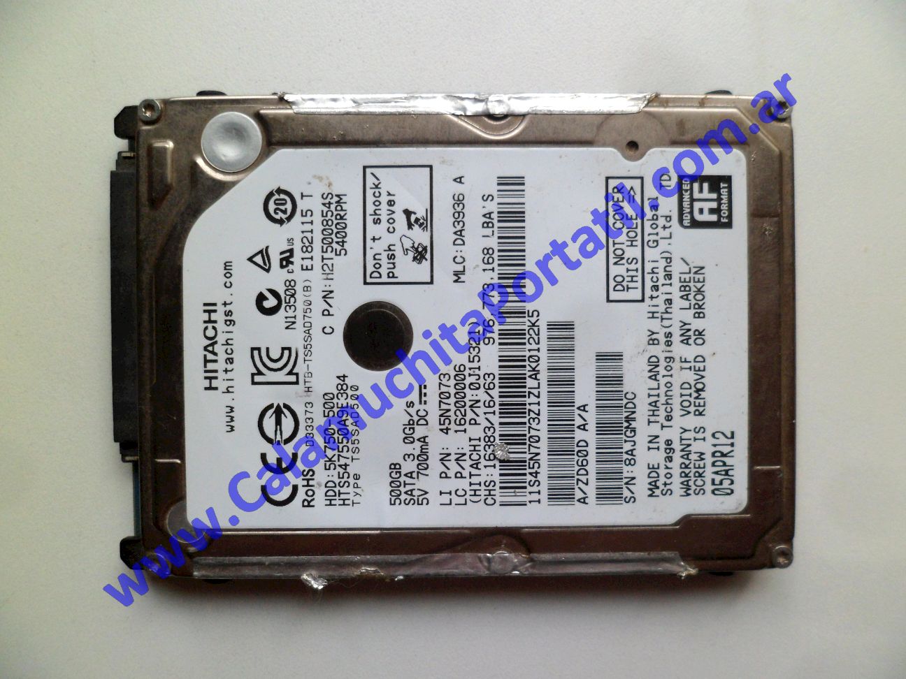 Disco HP Presario CQ40-600LA - VS569LA#AC8 ⋆ Calamuchita Portátil Disco HP Presario CQ40-600LA - VS569LA#AC8