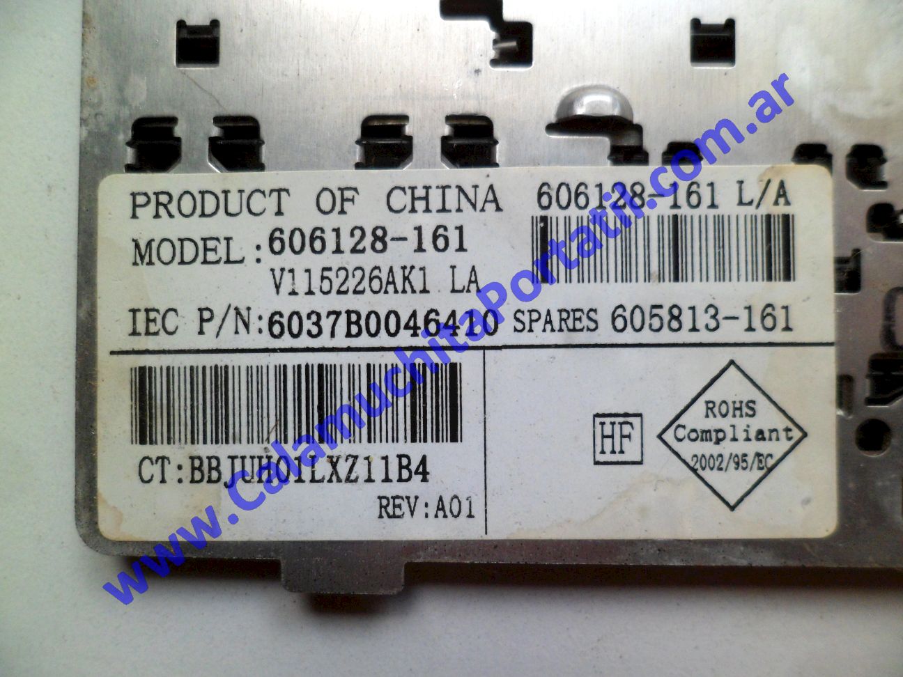 Teclado HP HP 425 - XD057LA#AC8 ⋆ Calamuchita Portátil Teclado HP HP 425 - XD057LA#AC8