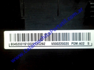 Carcasa Tapa Toshiba Satellite C655D-S5529 - PSC0YU-0415M ⋆ Calamuchita Portátil Carcasa Tapa Toshiba Satellite C655D-S5529 - PSC0YU-0415M