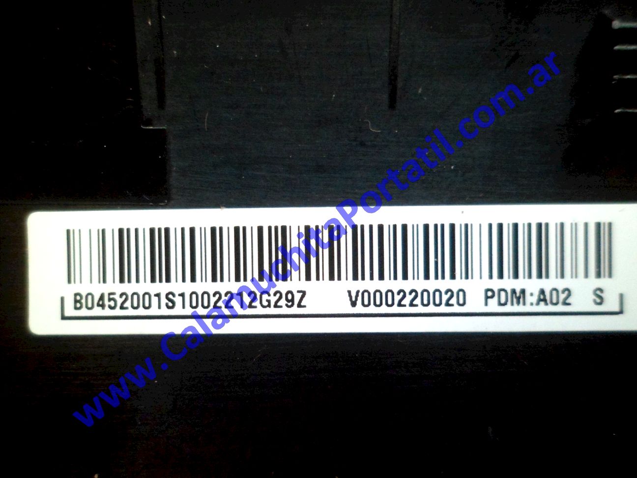 Carcasa Tapa Toshiba Satellite C655D-S5529 - PSC0YU-0415M ⋆ Calamuchita Portátil Carcasa Tapa Toshiba Satellite C655D-S5529 - PSC0YU-0415M