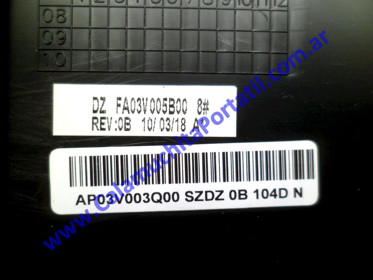 Carcasa Tapa HP Pavilion dv4-2111la - WR358LA#ABM ⋆ Calamuchita Portátil Carcasa Tapa HP Pavilion dv4-2111la - WR358LA#ABM