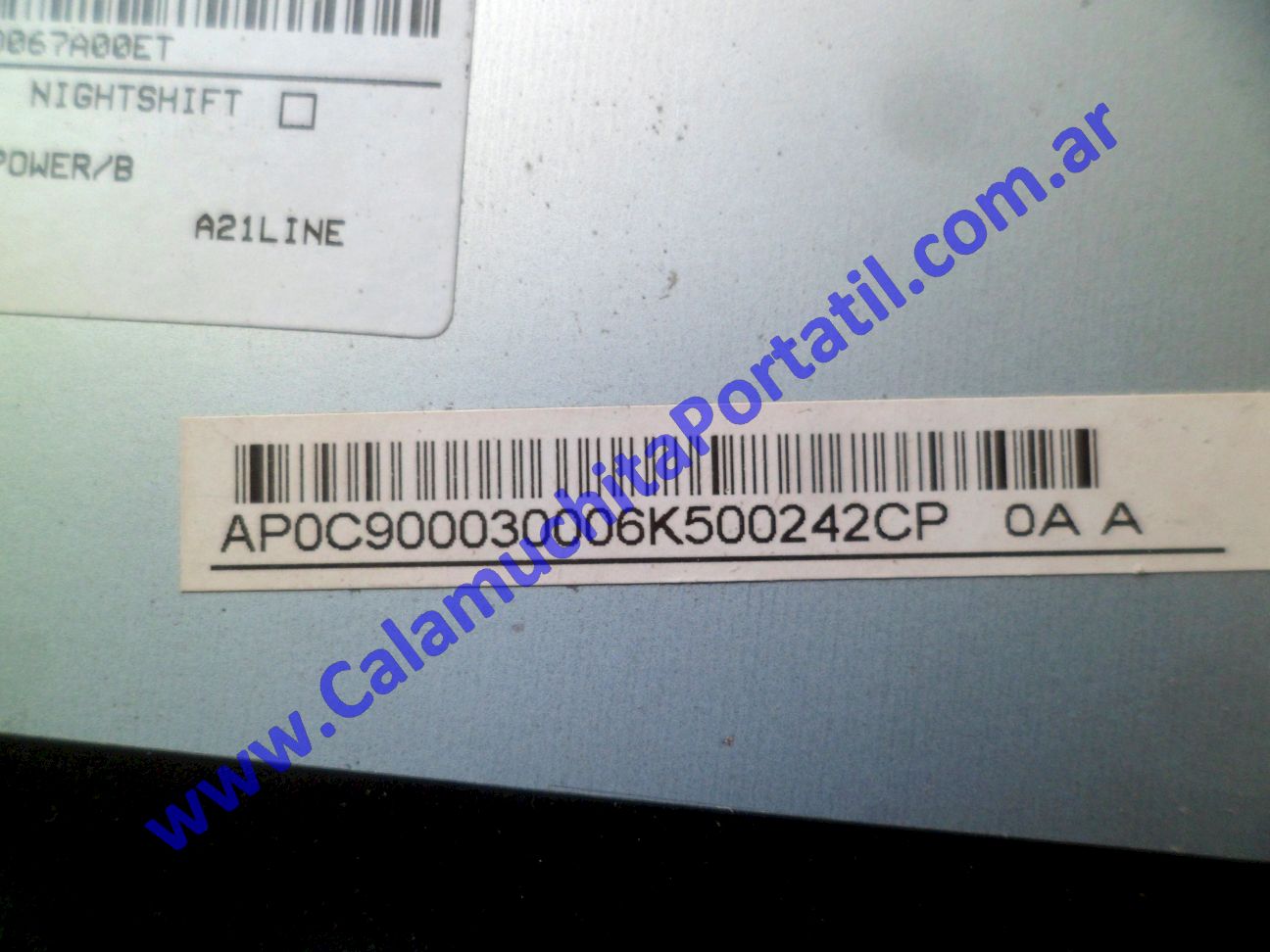 Carcasa Teclado Acer Aspire 5251-1779 - NEW75 ⋆ Calamuchita Portátil Carcasa Teclado Acer Aspire 5251-1779 - NEW75