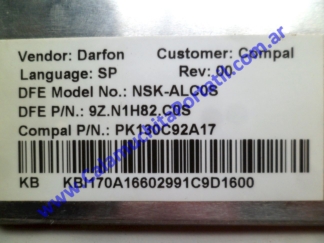 Teclado Acer Aspire 5251-1779 - NEW75