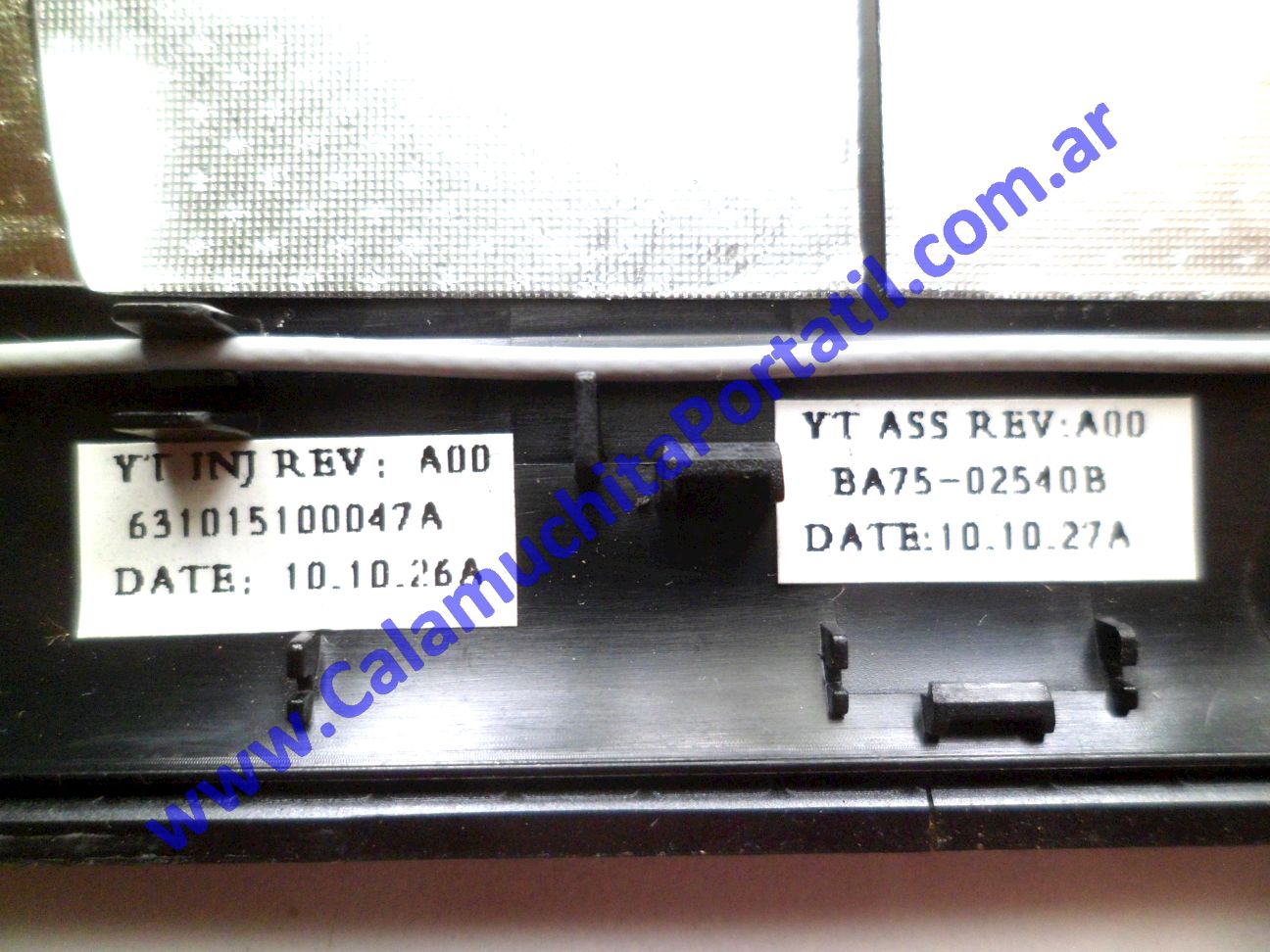 Carcasa Tapa Samsung N210 Plus - NP-N210-JP01AR ⋆ Calamuchita Portátil Carcasa Tapa Samsung N210 Plus - NP-N210-JP01AR