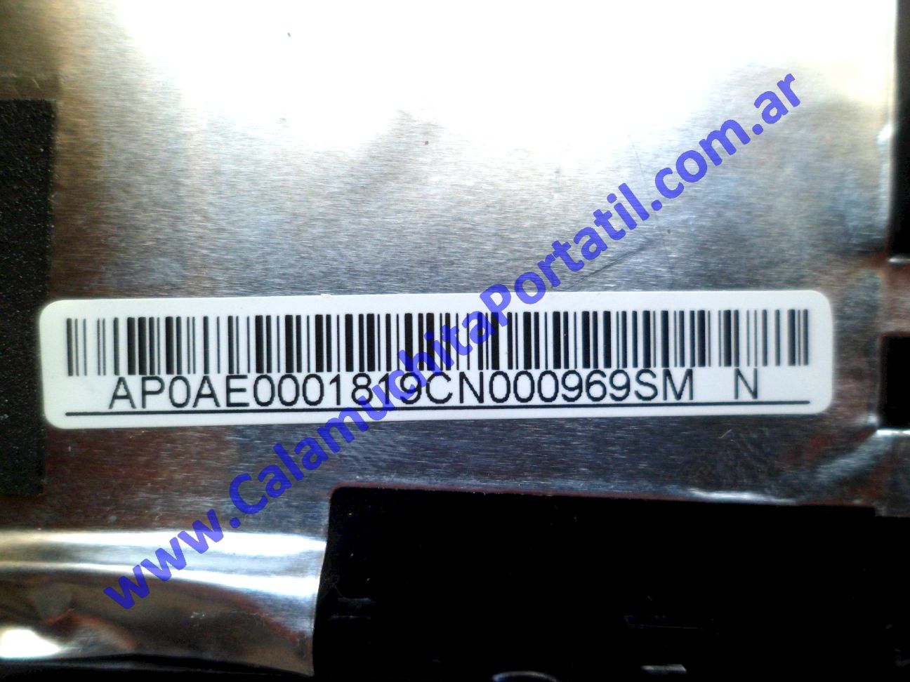 Carcasa Tapa Acer Aspire One 532h-2181 - NAV50 ⋆ Calamuchita Portátil Carcasa Tapa Acer Aspire One 532h-2181 - NAV50