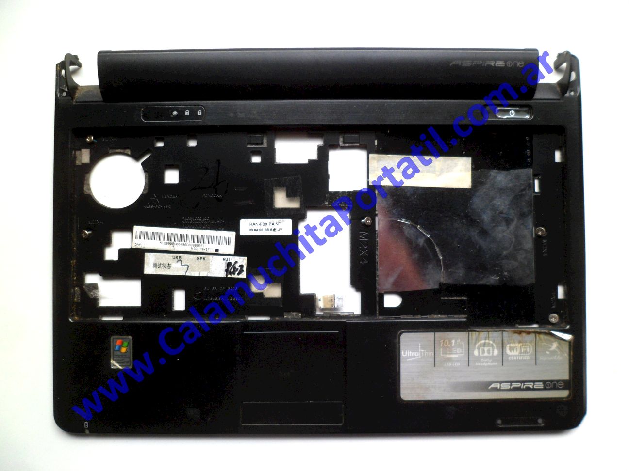Carcasa Teclado Acer KAV60 ⋆ Calamuchita Portátil Carcasa Teclado Acer KAV60