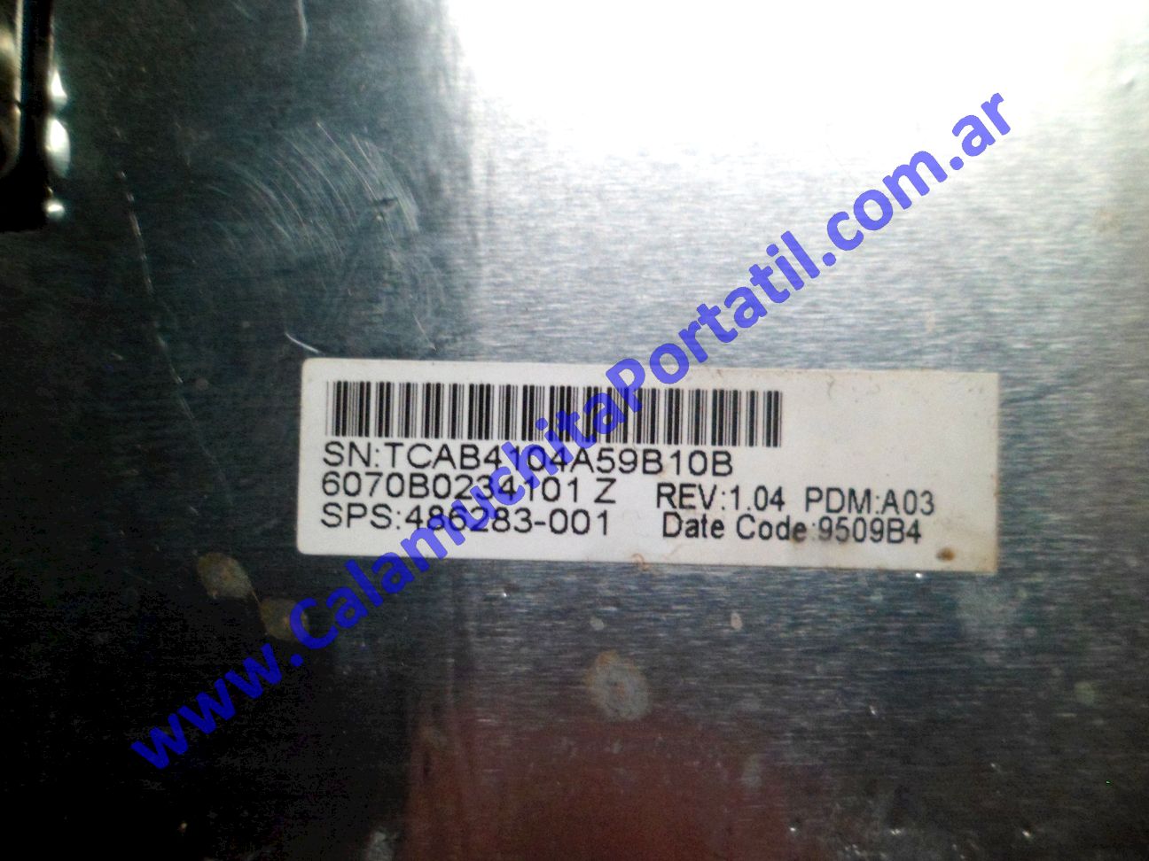 Carcasa Teclado Compaq 6530b - NA407UC#ABM ⋆ Calamuchita Portátil Carcasa Teclado Compaq 6530b - NA407UC#ABM