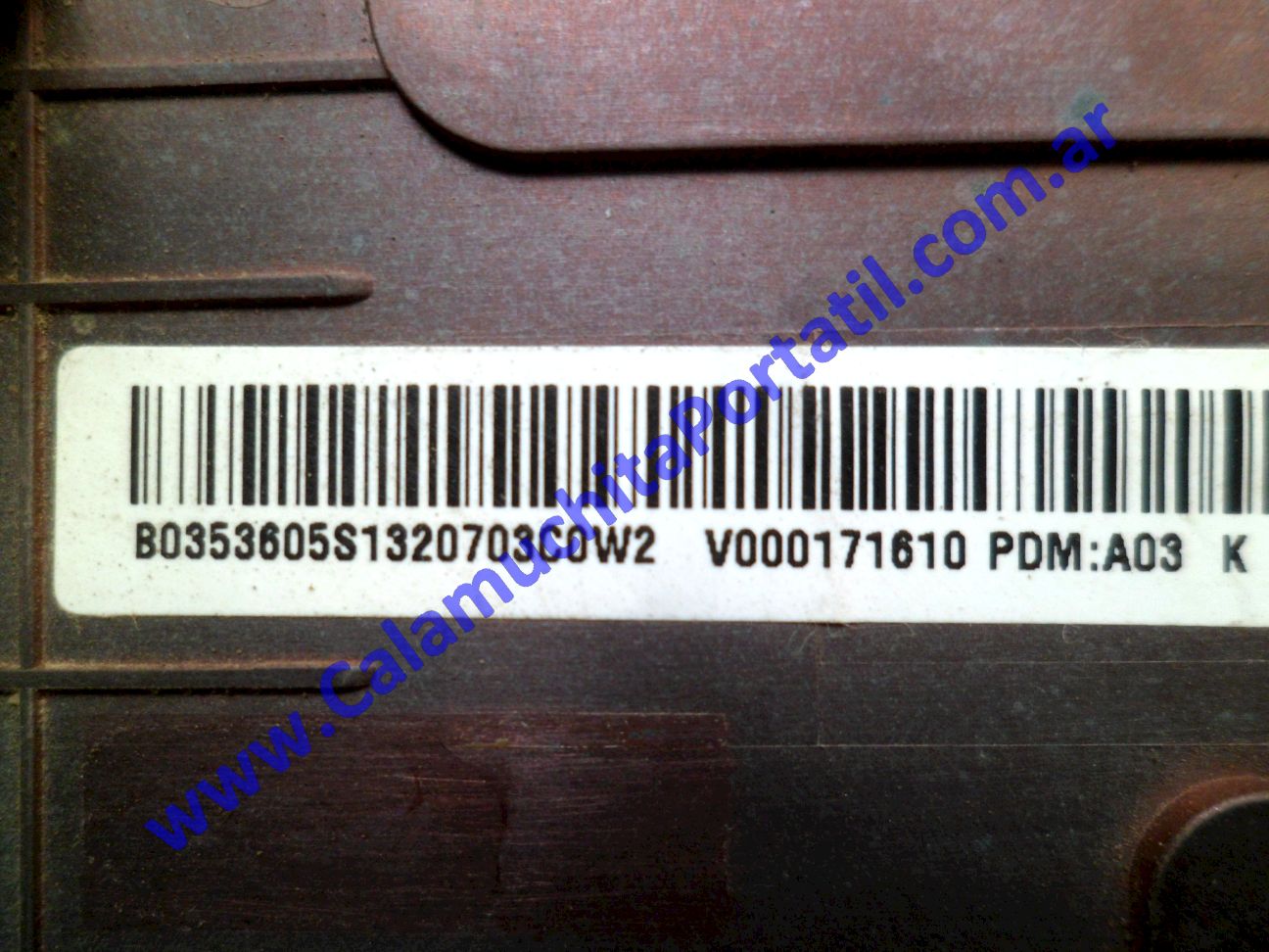 Carcasa Base Toshiba Satellite L515-SP4031L - PSLQ0U-03MLM2 ⋆ Calamuchita Portátil Carcasa Base Toshiba Satellite L515-SP4031L - PSLQ0U-03MLM2