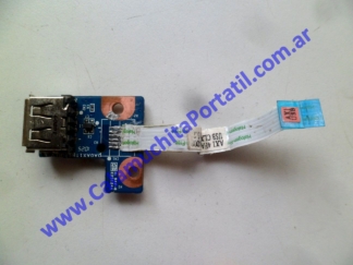 Placa USB Compaq Presario CQ42-205LA - WX487LA#AC8