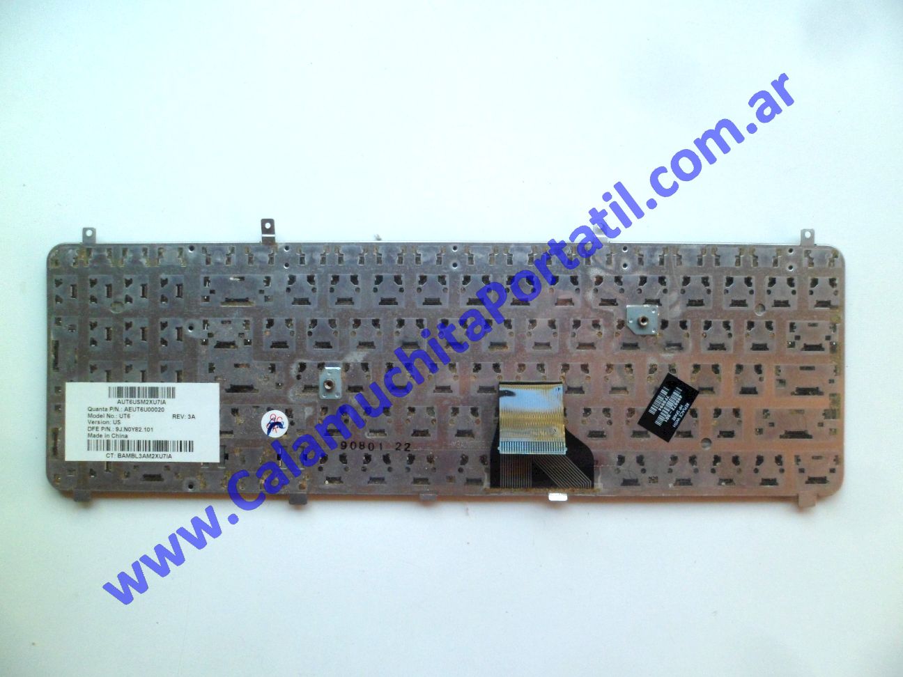 Teclado HP Pavilion HDX16 - X16t-1200 - NK133AV ⋆ Calamuchita Portátil Teclado HP Pavilion HDX16 - X16t-1200 - NK133AV