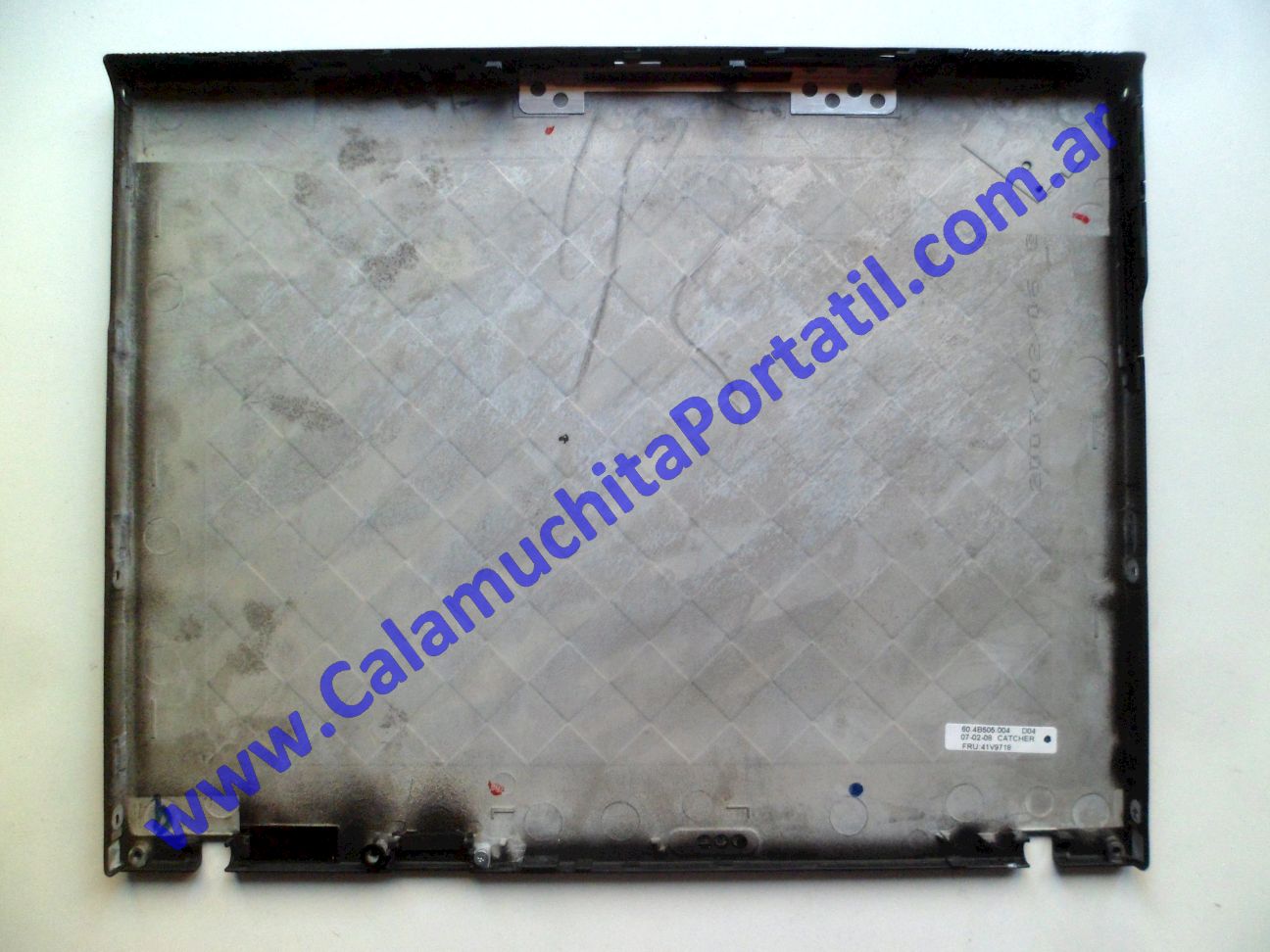Carcasa Tapa Lenovo X60s - 1702 ⋆ Calamuchita Portátil Carcasa Tapa Lenovo X60s - 1702