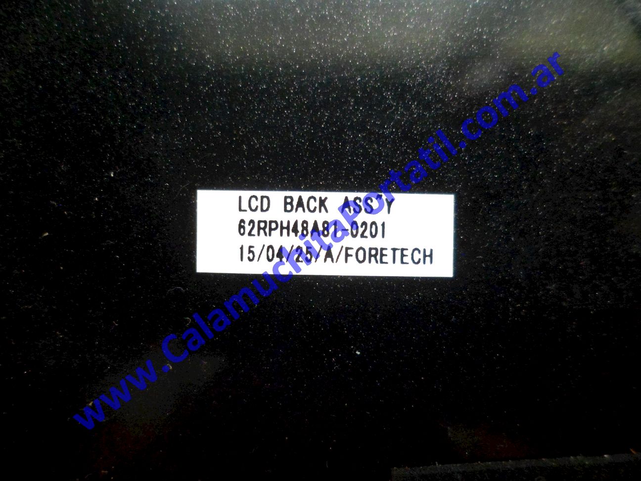 Carcasa Tapa Positivo BGH Z103 - Z100 ⋆ Calamuchita Portátil Carcasa Tapa Positivo BGH Z103 - Z100