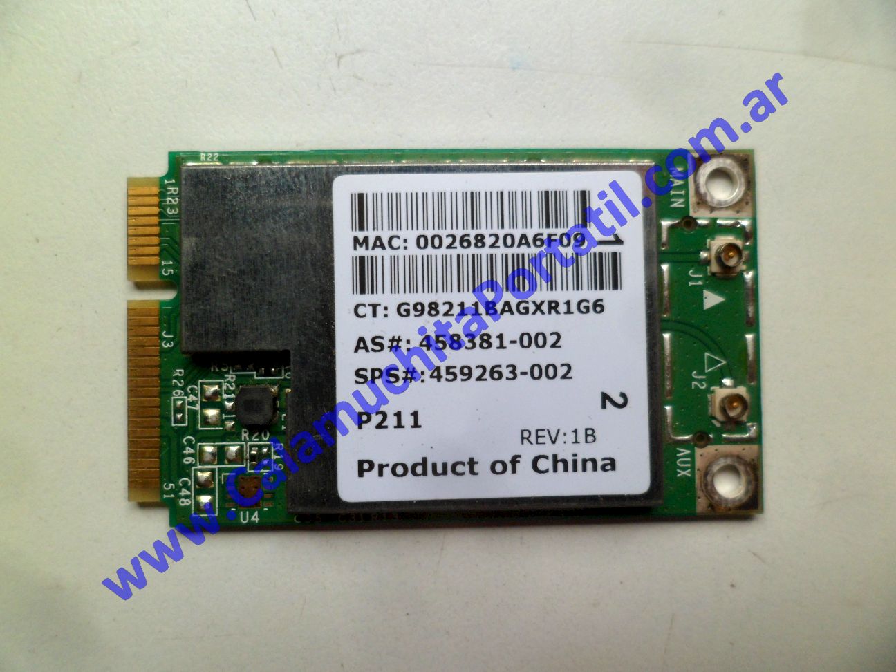 0806PWI1 Placa Wifi Compaq Presario CQ40-505la - VD678LA#AC8