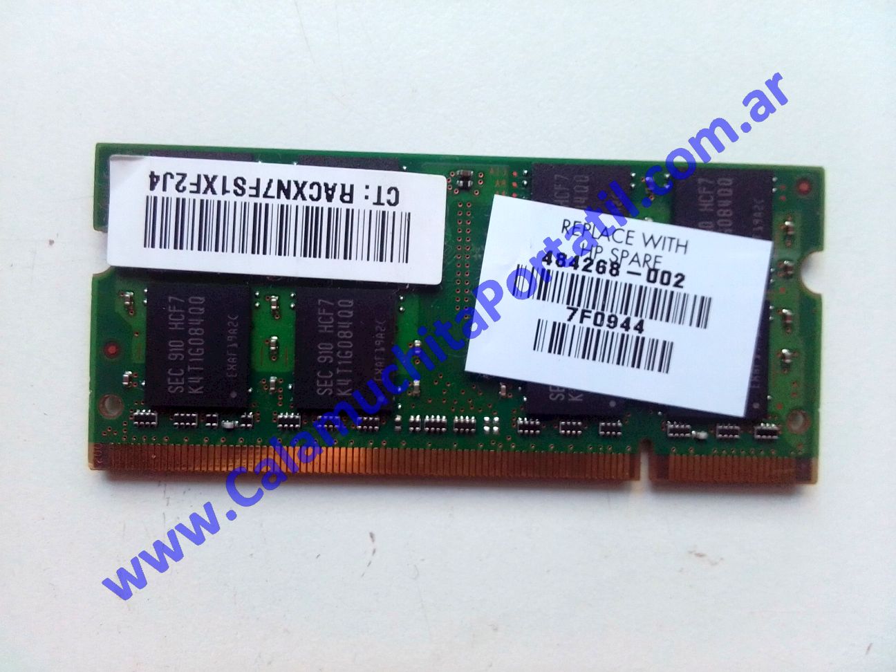 Memoria HP Pavillion dv5-1125nr - FR977UA#ABA ⋆ Calamuchita Portátil Memoria HP Pavillion dv5-1125nr - FR977UA#ABA