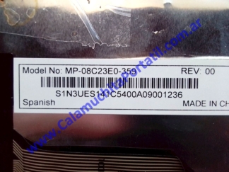 Calamuchita Portátil ⋆ Venta de repuestos de notebooks y netbooks / Compra de equipos ⋆ https://www.calamuchitaportatil.com.ar ⋆ 0838KBA3 ⋆ <span style="color: #00ccff;"><em><strong>Modelo/Parte: MP-08C23E0-359 / S1N-3UES141-C54</strong></em></span>