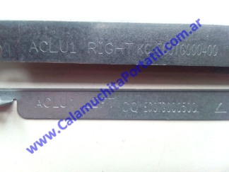 Calamuchita Portátil ⋆ Venta de repuestos de notebooks y netbooks / Compra de equipos ⋆ https://www.calamuchitaportatil.com.ar ⋆ 0853GCA3 ⋆ <span style="color: #00ccff;"><em><strong>Modelo/Parte: ACLU1 RIGHT KC EC0TG000400 / ACLU1 LEFT KC EC0TG000500</strong></em></span>