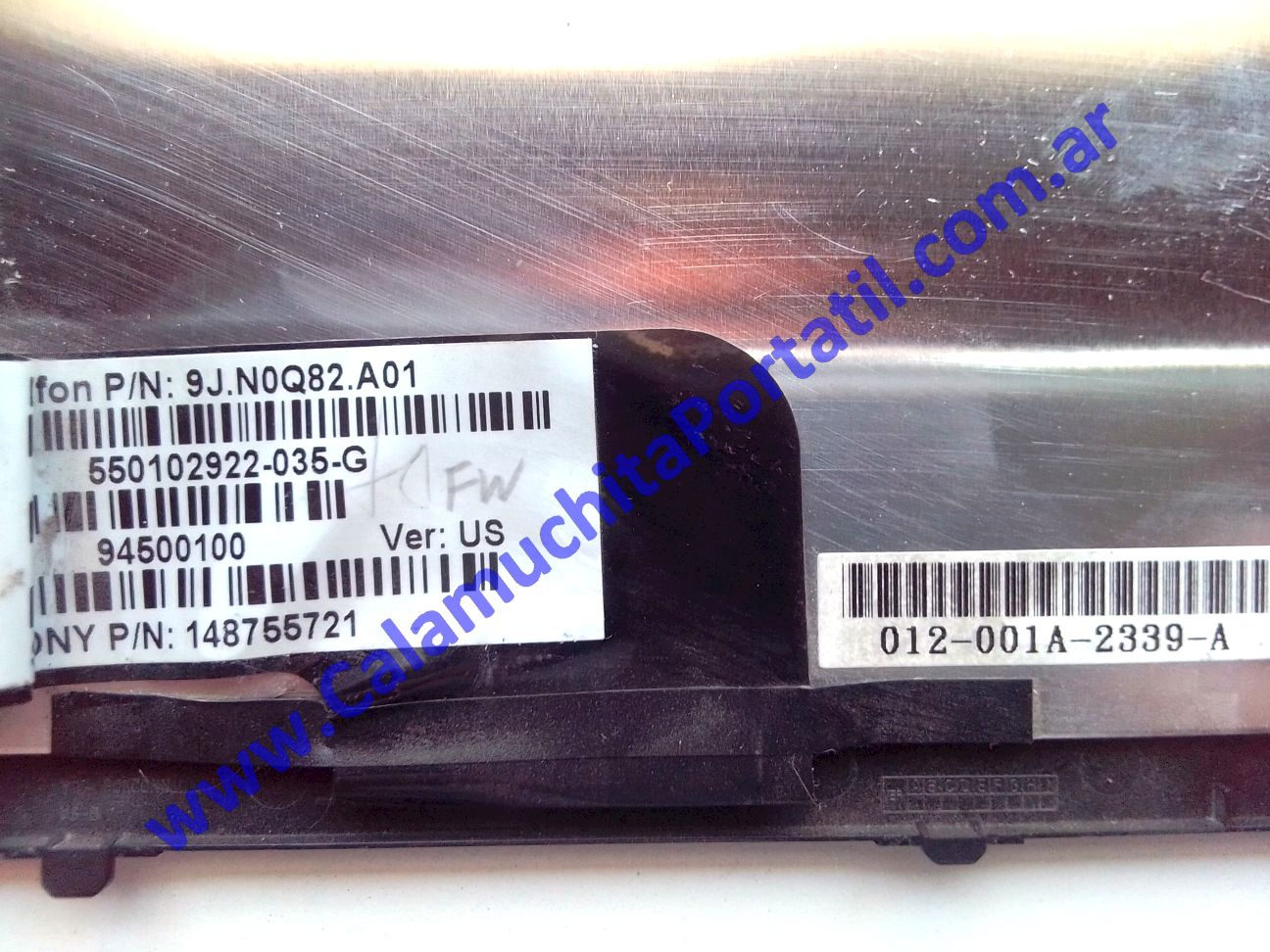 Teclado Sony Vaio VPCCW21FX - PCG-61411L ⋆ Calamuchita Portátil Teclado Sony Vaio VPCCW21FX - PCG-61411L