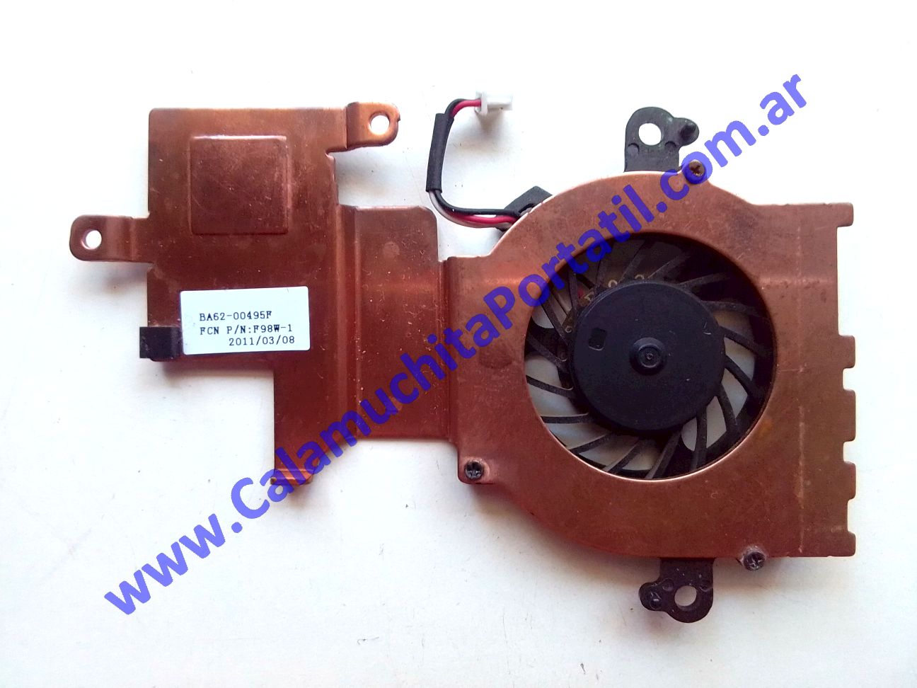 Cooler C/Disipador Samsung N150 Plus - NP-N150-JPA1AR ⋆ Calamuchita Portátil Cooler C/Disipador Samsung N150 Plus - NP-N150-JPA1AR