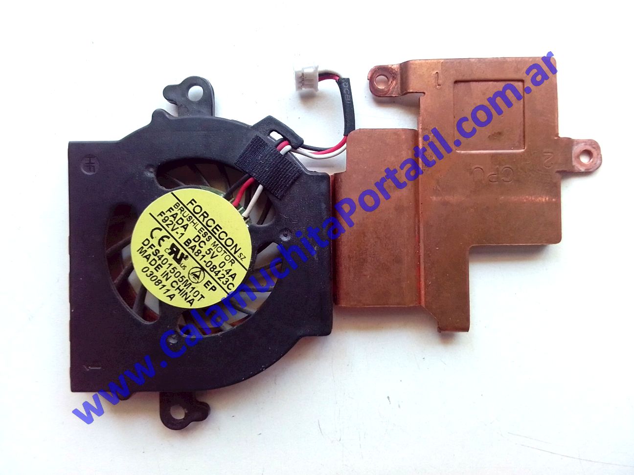 Cooler C/Disipador Samsung N150 Plus - NP-N150-JPA1AR ⋆ Calamuchita Portátil Cooler C/Disipador Samsung N150 Plus - NP-N150-JPA1AR