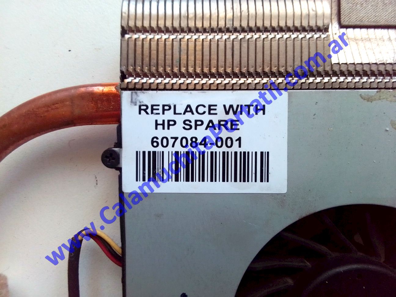 Cooler C/Disipador HP G42-283LA - XR136LA#ABM ⋆ Calamuchita Portátil Cooler C/Disipador HP G42-283LA - XR136LA#ABM