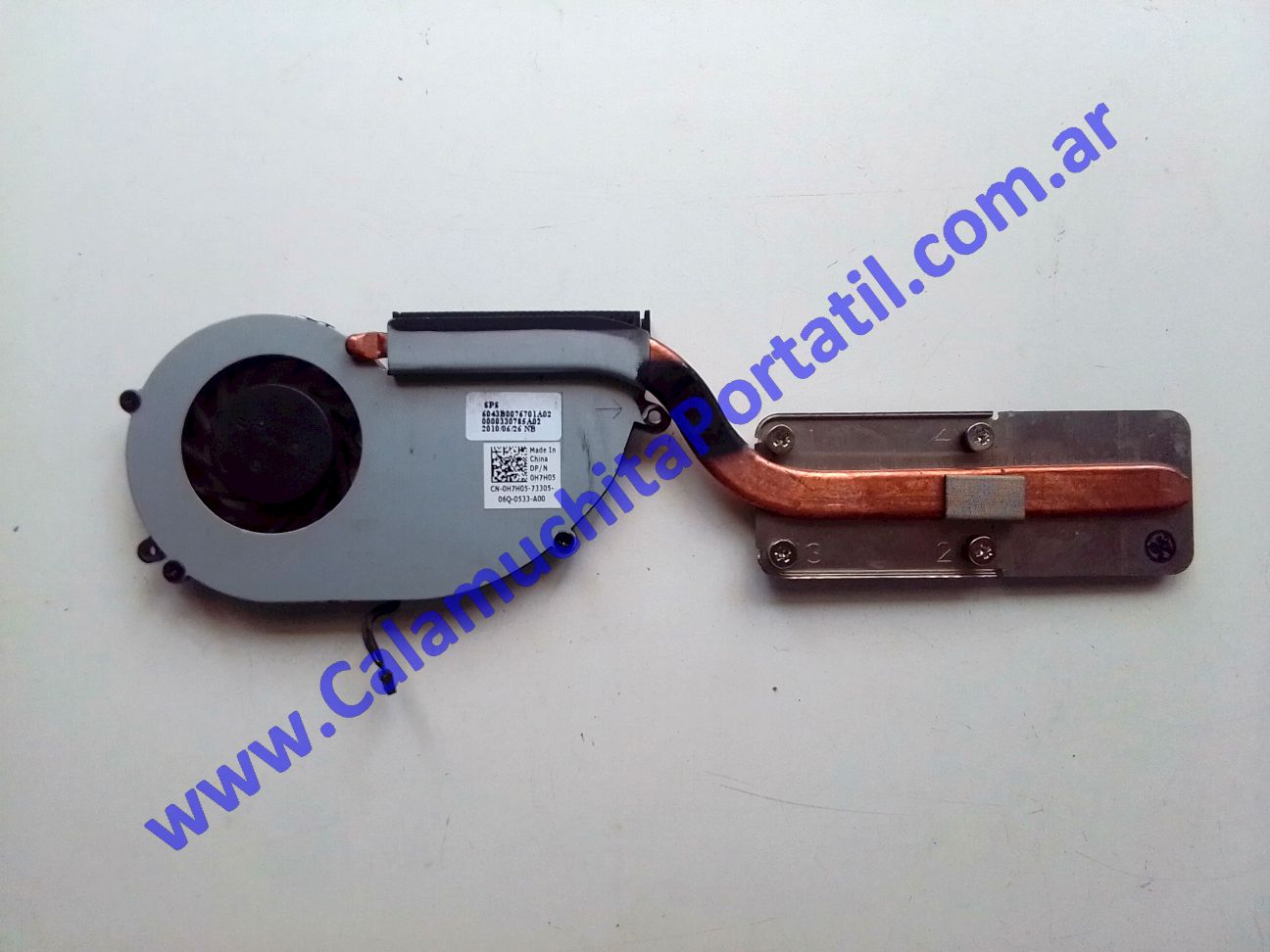 Cooler C/Disipador Dell Latitud 13 ⋆ Calamuchita Portátil Cooler C/Disipador Dell Latitud 13