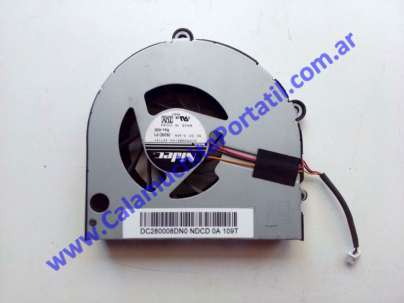 Cooler Toshiba Satellite L675D ⋆ Calamuchita Portátil Cooler Toshiba Satellite L675D