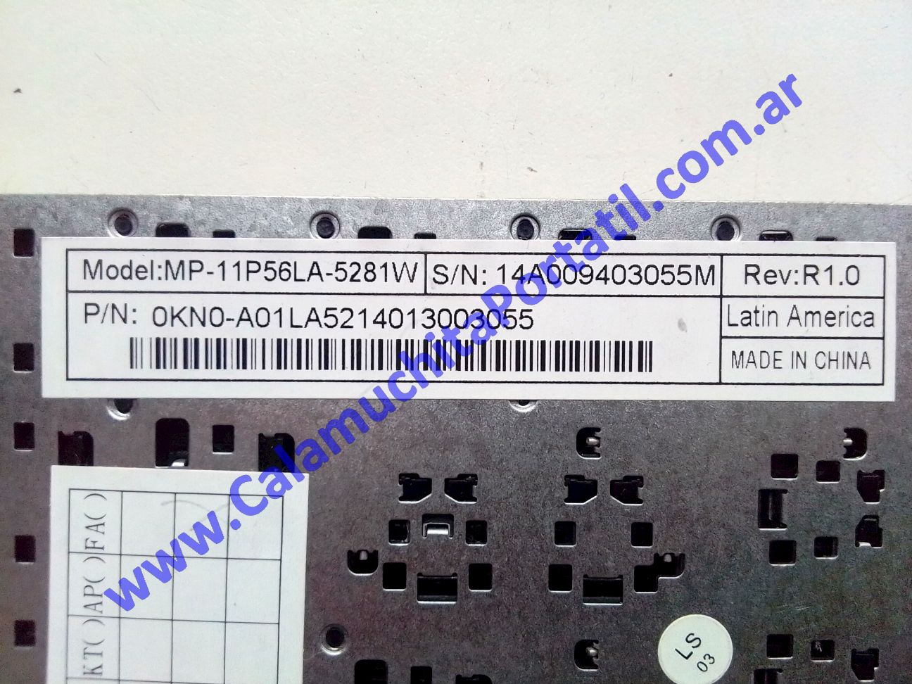 Teclado RCA B34C2500S ⋆ Calamuchita Portátil Teclado RCA B34C2500S