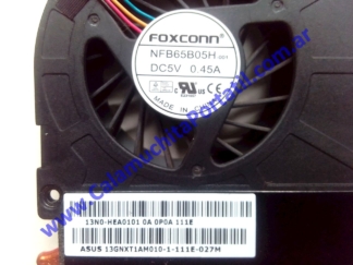 Cooler C/Disipador Asus K42F-VX400O