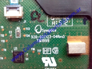 Calamuchita Portátil ⋆ Venta de repuestos de notebooks y netbooks / Compra de equipos ⋆ https://www.calamuchitaportatil.com.ar ⋆ 0901CTO3 ⋆ <span style="color: #00ccff;"><em><strong>Marca: Synaptics<br>Modelo/Parte: 920-002123-04</strong></em></span>