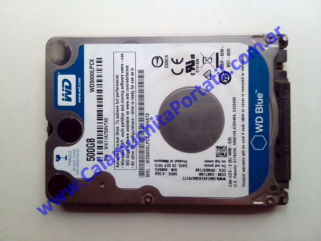 Disco Asus X52F-EX794D ⋆ Calamuchita Portátil Disco Asus X52F-EX794D