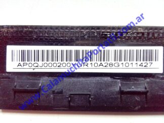 Calamuchita Portátil ⋆ Venta de repuestos de notebooks y netbooks / Compra de equipos ⋆ https://www.calamuchitaportatil.com.ar ⋆ 0908CAB3 ⋆ <span style="color: #00ccff;"><em><strong>Modelo/Parte: AP0QJ000200</strong></em></span>