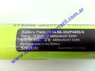 Calamuchita Portátil ⋆ Venta de repuestos de notebooks y netbooks / Compra de equipos ⋆ https://www.calamuchitaportatil.com.ar ⋆ 0916BAA3 ⋆ <span style="color: #00ccff;"><em><strong>Marca: Shuttle<br>Modelo/Parte: C14-S6-3S2P4400-0 / 88R-C14S62-6102</strong></em></span>