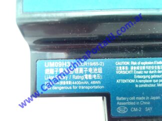 Calamuchita Portátil ⋆ Venta de repuestos de notebooks y netbooks / Compra de equipos ⋆ https://www.calamuchitaportatil.com.ar ⋆ 0919BAA3 ⋆ <span style="color: #00ccff;"><em><strong>Modelo/Parte: UM09H31 / 3ICR19/65-2</strong></em></span>