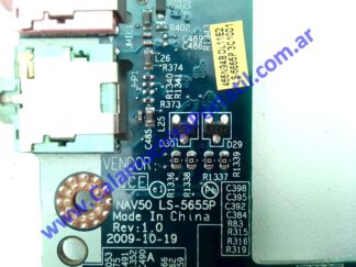 Calamuchita Portátil ⋆ Venta de repuestos de notebooks y netbooks / Compra de equipos ⋆ https://www.calamuchitaportatil.com.ar ⋆ 0919PUS3 ⋆ <span style="color: #00ccff;"><em><strong>Marca: GCE<br>Modelo/Parte: NAV50 LS-5655P Rev:1.0 / 455N94BOL11E2</strong></em></span>